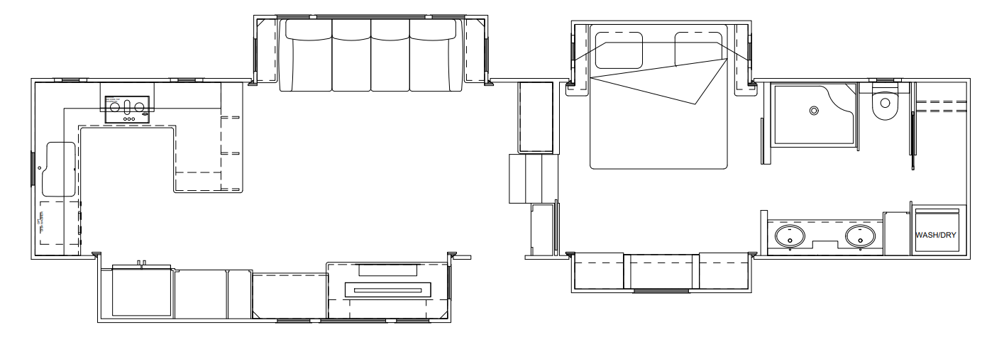 View 2025 New Horizons Majestic M43RKFB3S complete specs and manufacturer brochures
