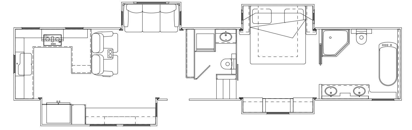 View 2025 New Horizons Majestic M44FBRK4S complete specs and manufacturer brochures