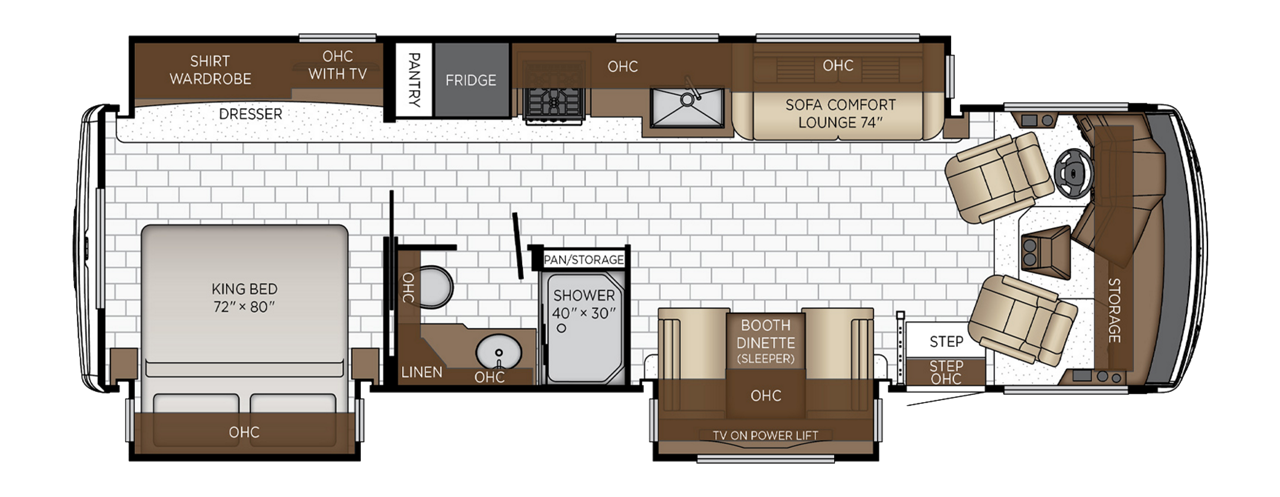 View 2025 Newmar Bay Star 3225 complete specs and manufacturer brochures