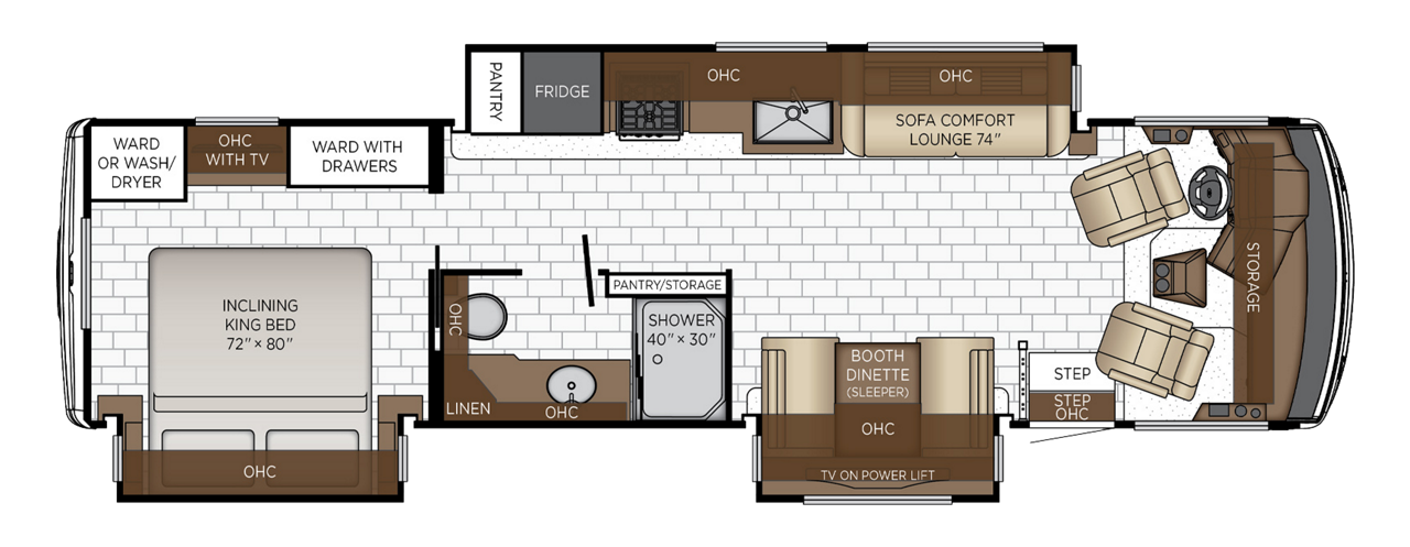 View 2025 Newmar Bay Star 3423 complete specs and manufacturer brochures