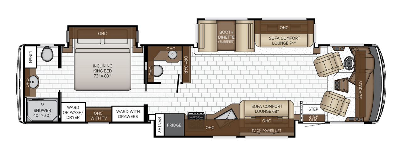View 2025 Newmar Bay Star 3826 complete specs and manufacturer brochures
