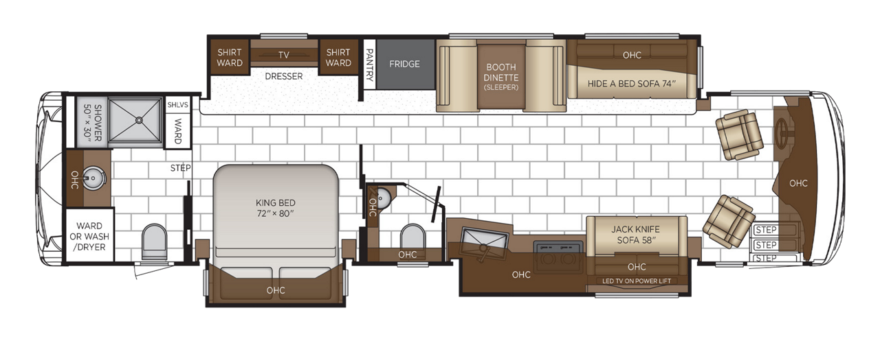 View 2025 Newmar Ventana 3809 complete specs and manufacturer brochures