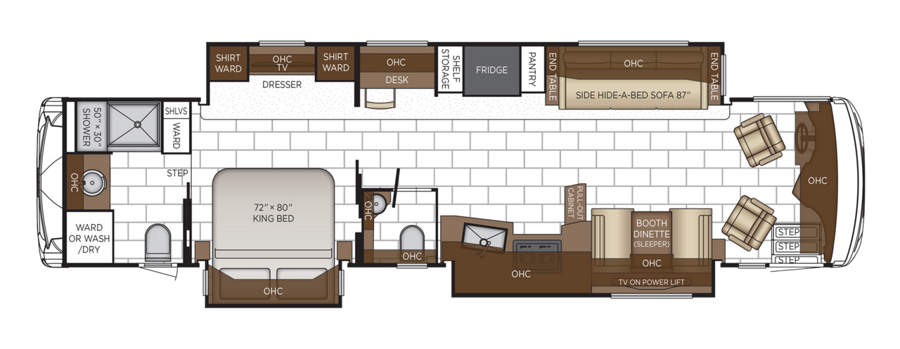 View 2025 Newmar Ventana 4068 (Freightliner) complete specs and manufacturer brochures