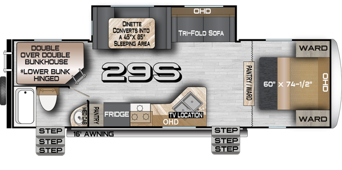 View 2025 Northwood Nash 29S complete specs and manufacturer brochures