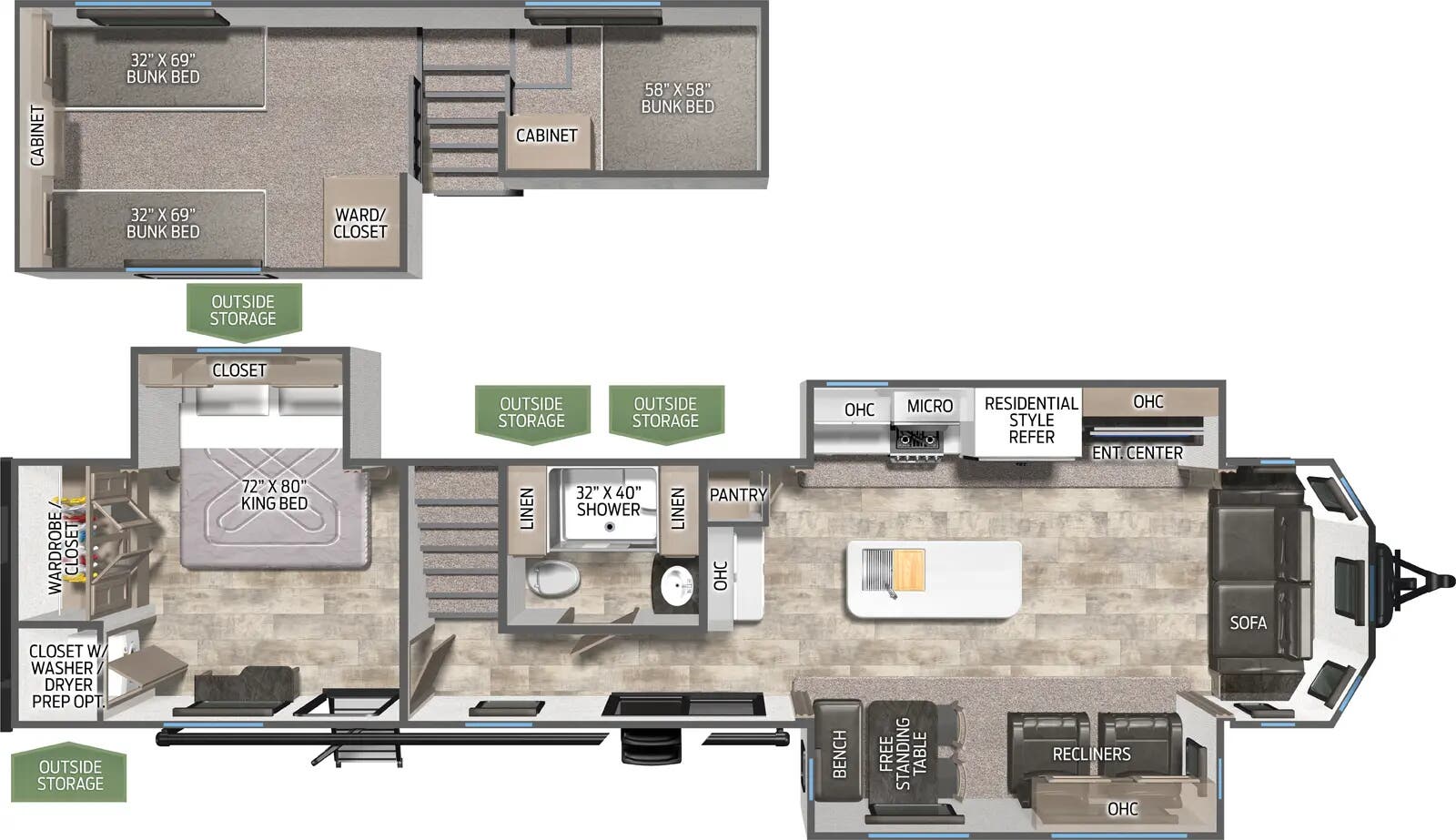 View 2025 Palomino Puma 402LFT complete specs and manufacturer brochures