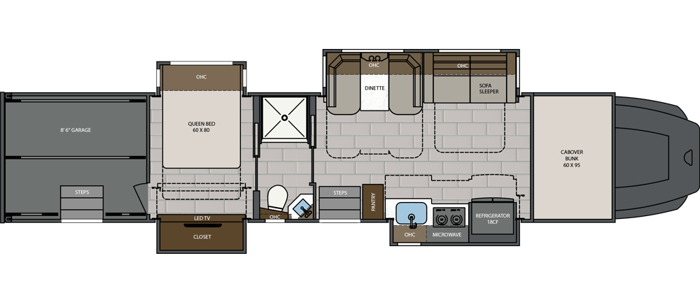 View 2025 Renegade RV Classic 2509GS complete specs and manufacturer brochures