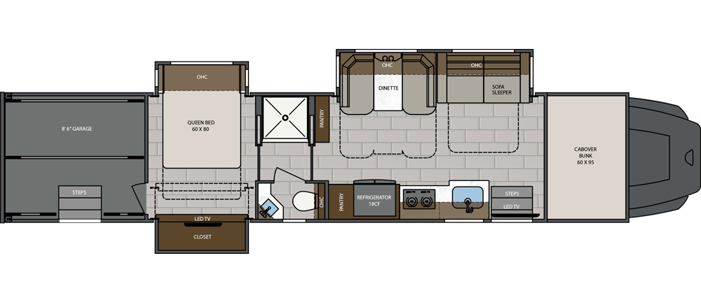 View 2025 Renegade RV Classic 2609 complete specs and manufacturer brochures