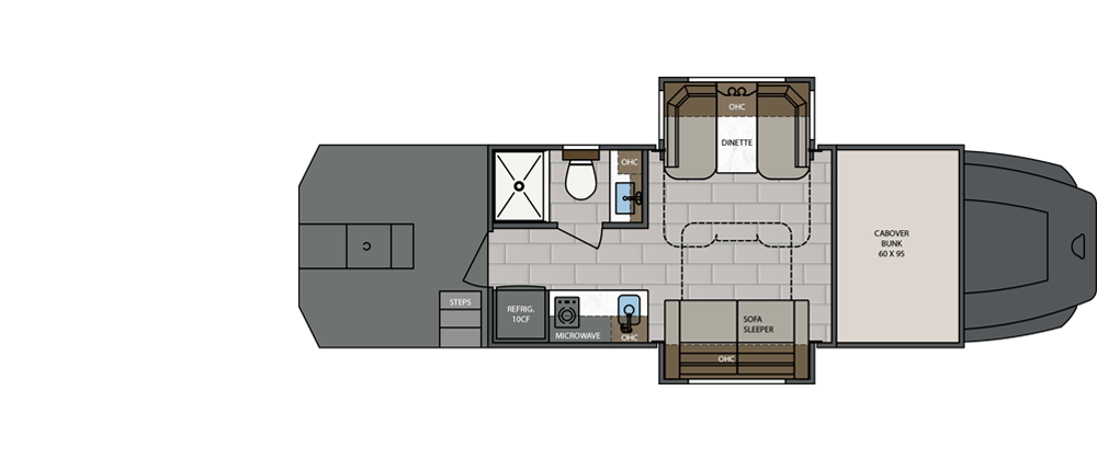 View 2025 Renegade RV Classic CS140 complete specs and manufacturer brochures