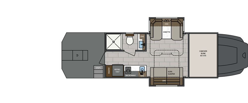 View 2025 Renegade RV Classic CS150 complete specs and manufacturer brochures
