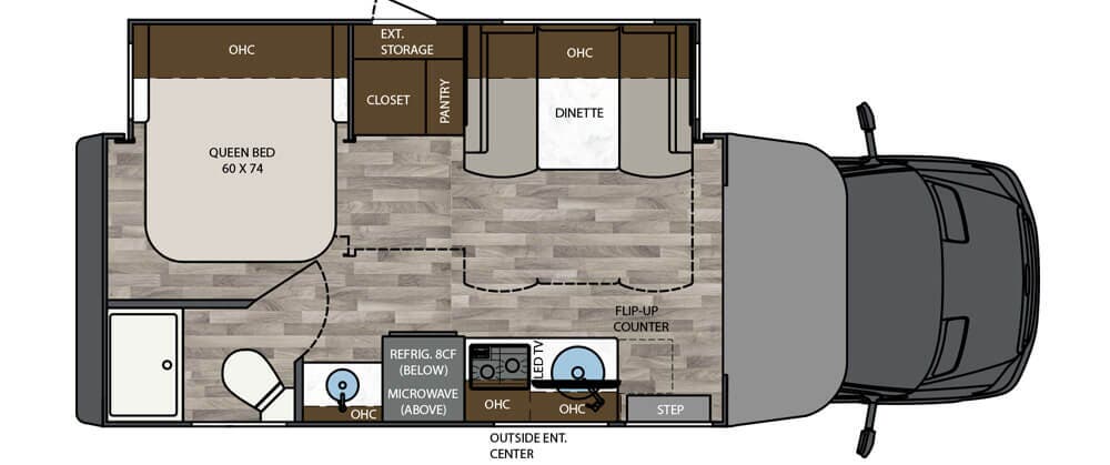 View 2025 Renegade RV Vienna 25FWS complete specs and manufacturer brochures