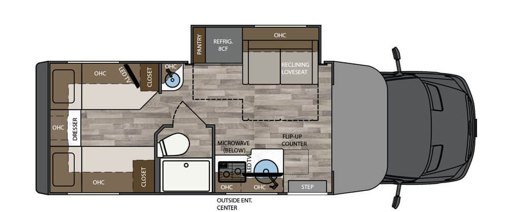 View 2025 Renegade RV Vienna 25TBN complete specs and manufacturer brochures