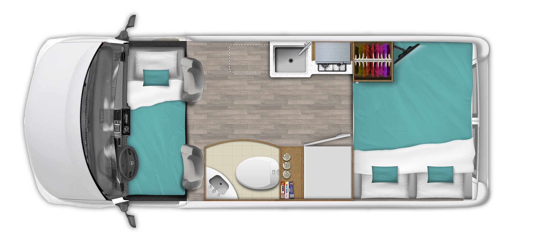 View 2025 Roadtrek Play SRT Base complete specs and manufacturer brochures