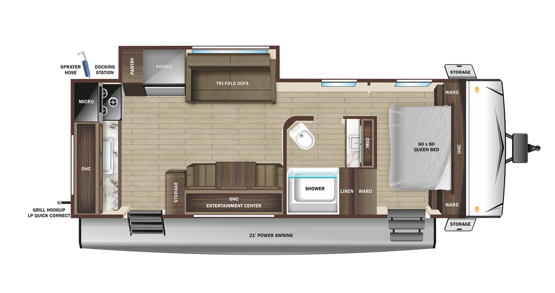 View 2025 Starcraft Super Lite 233ML complete specs and manufacturer brochures