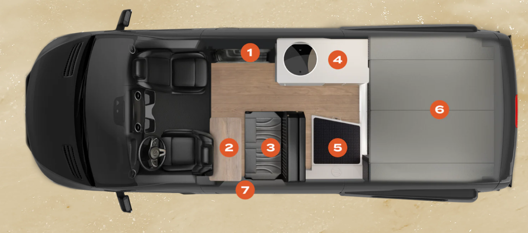 View 2025 Storyteller Overland Beast MODE OG complete specs and manufacturer brochures