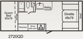 View 2025 TrailManor 2720 Series 2720QD complete specs and manufacturer brochures