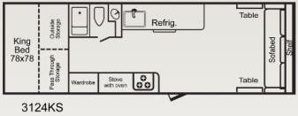 View 2025 TrailManor 3124 Series 3124KS complete specs and manufacturer brochures