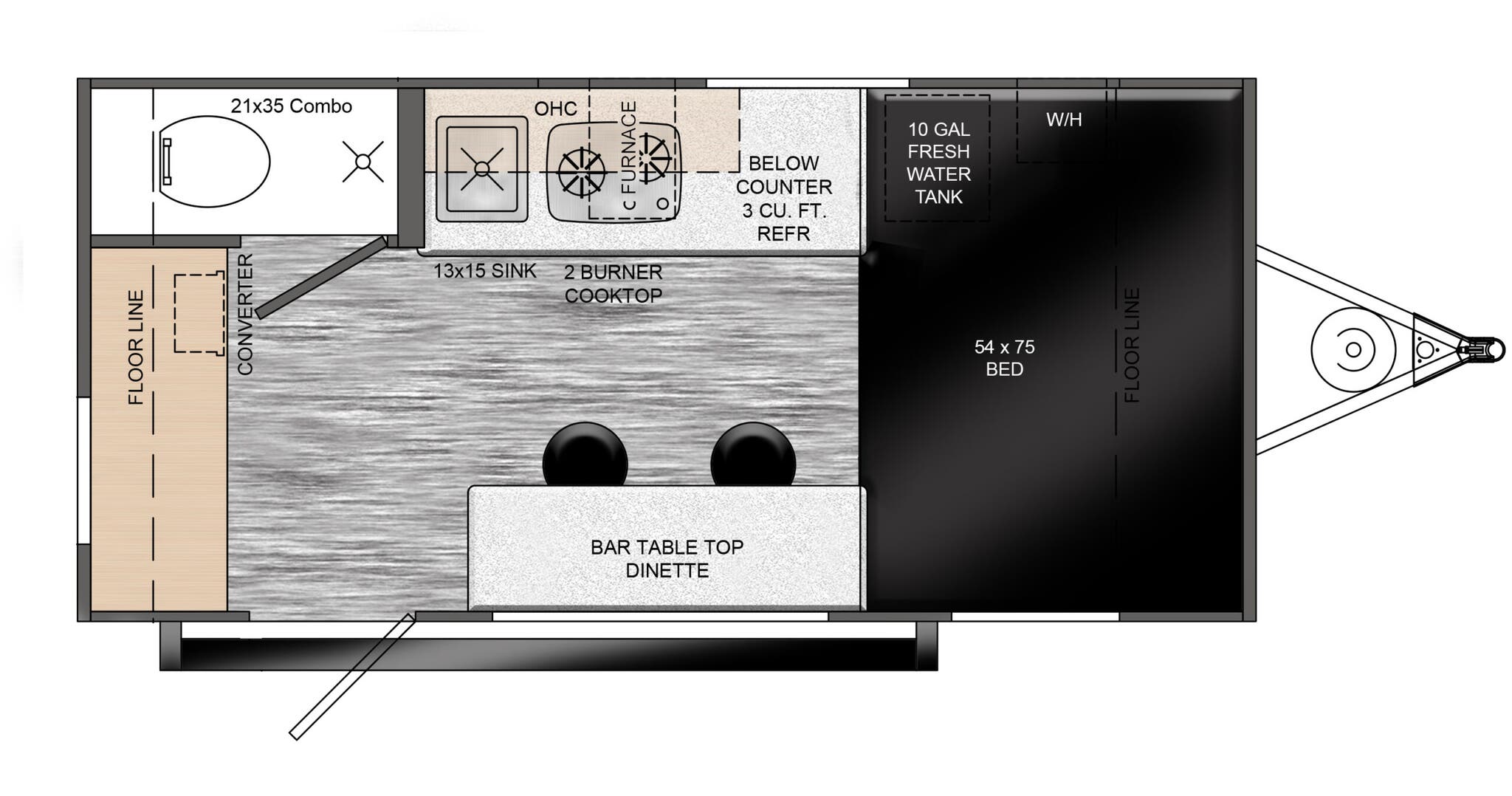 View 2025 Travel Lite Rove Lite 14FS complete specs and manufacturer brochures