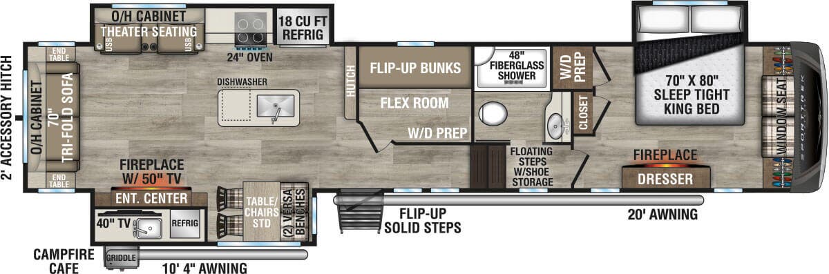 View 2025 Venture RV SportTrek 5 Touring Edition STTF363VFR complete specs and manufacturer brochures