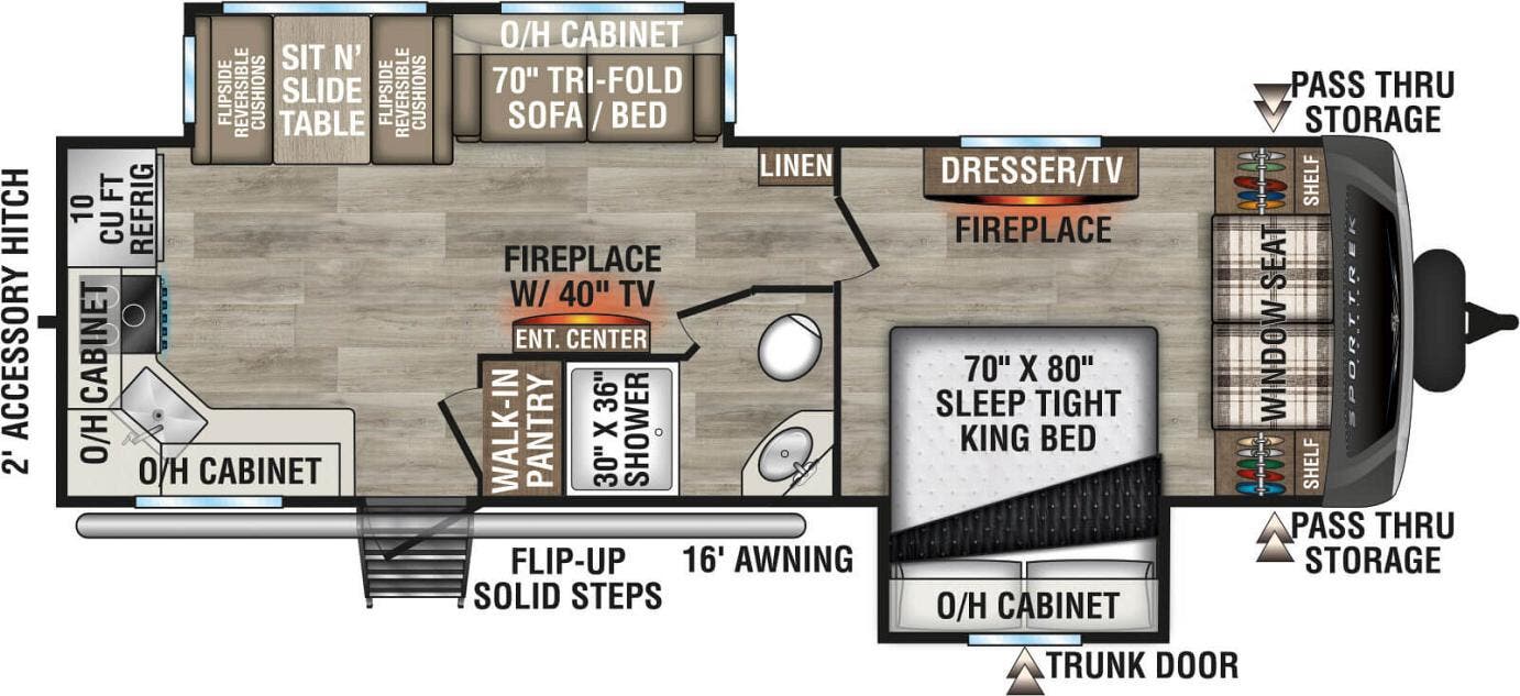 View 2025 Venture RV SportTrek Touring Edition STT272VRK complete specs and manufacturer brochures