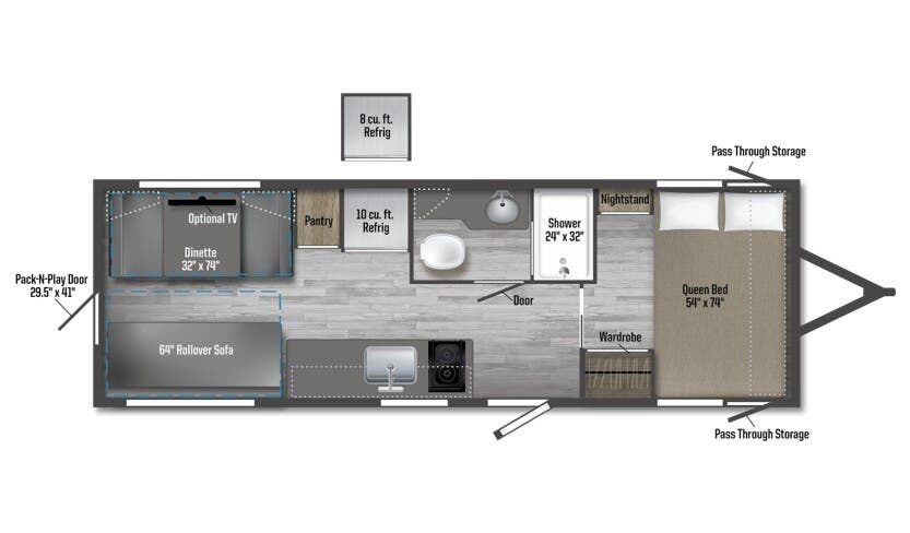 View 2025 Winnebago M-Series 2225MK complete specs and manufacturer brochures