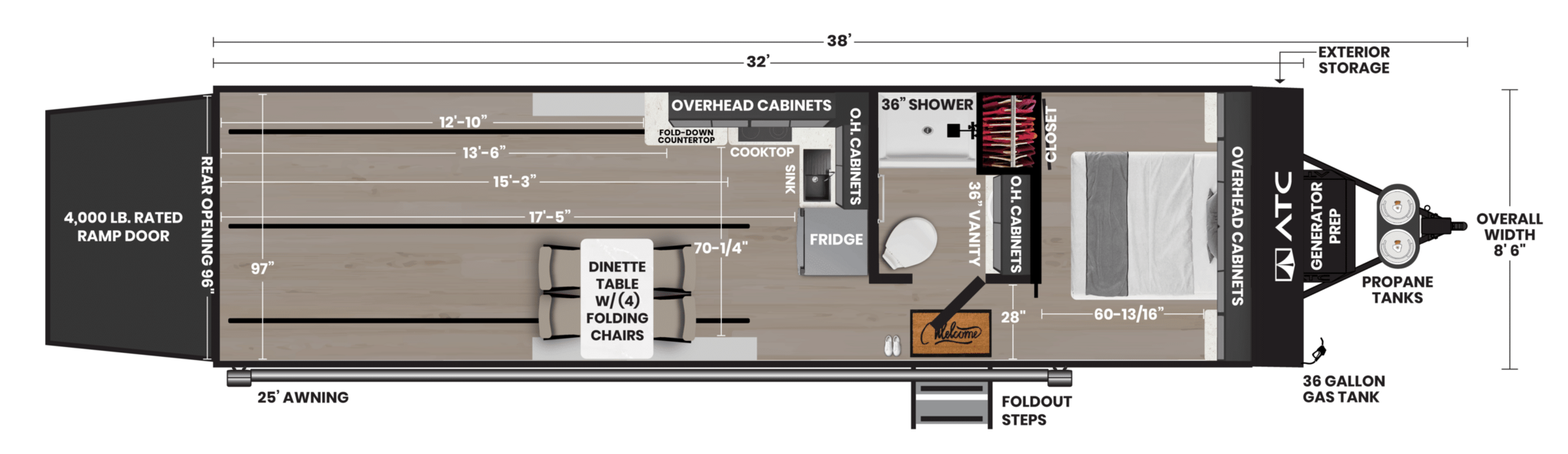 View 2026 ATC Pla 550 3217 complete specs and manufacturer brochures