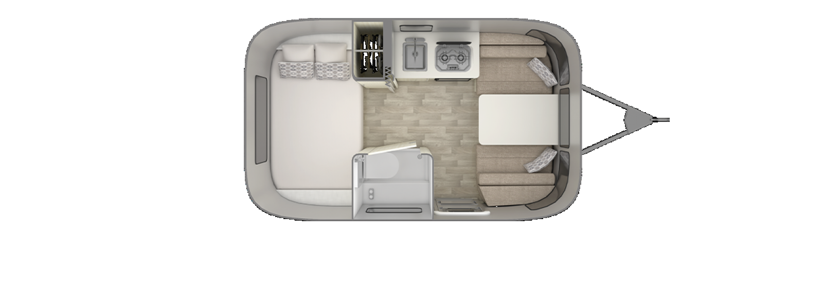 View 2026 Airstream Bambi 16RB complete specs and manufacturer brochures
