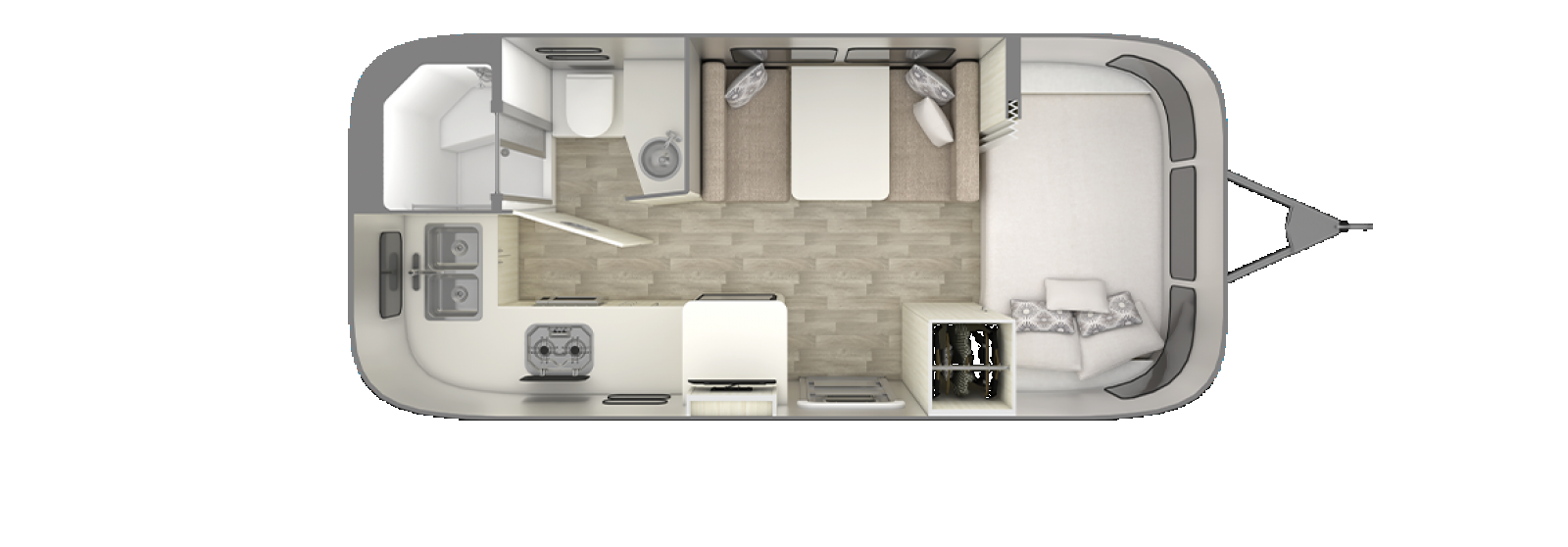 View 2026 Airstream Bambi 20FB complete specs and manufacturer brochures