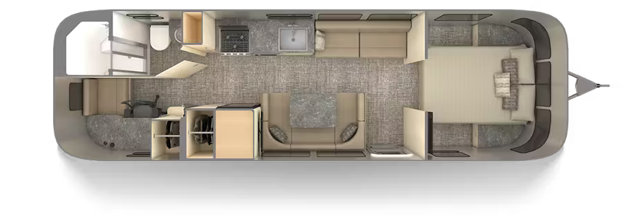 View 2026 Airstream Flying Cloud 30FB Office complete specs and manufacturer brochures