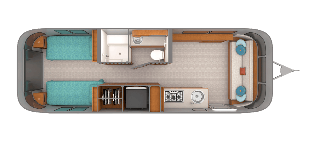 View 2026 Airstream Frank Lloyd Wright Base complete specs and manufacturer brochures