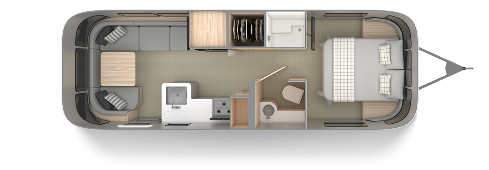 View 2026 Airstream Globetrotter 27FB complete specs and manufacturer brochures