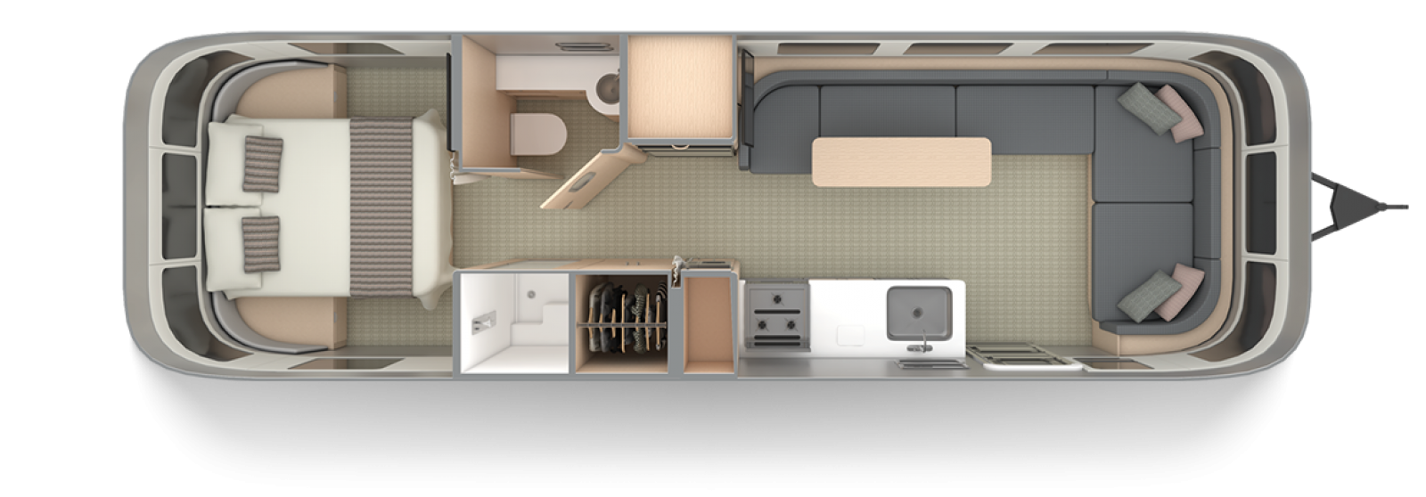 View 2026 Airstream Globetrotter 30RB complete specs and manufacturer brochures