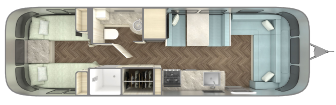 View 2026 Airstream International 30RB complete specs and manufacturer brochures