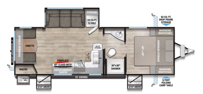 View 2026 Alliance RV Delta 252RL complete specs and manufacturer brochures