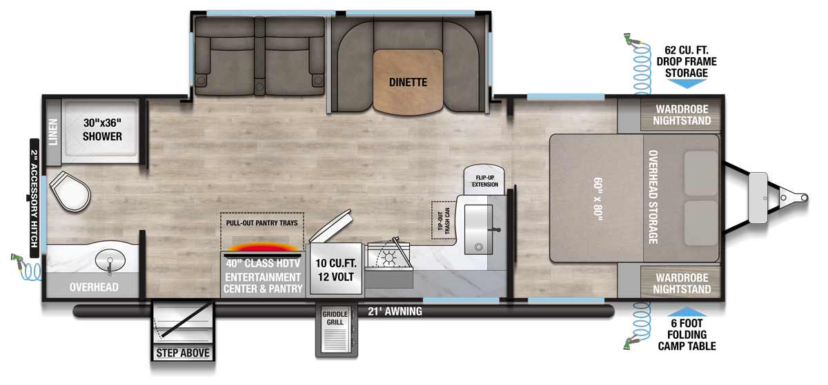 View 2026 Alliance RV Delta 262RB complete specs and manufacturer brochures