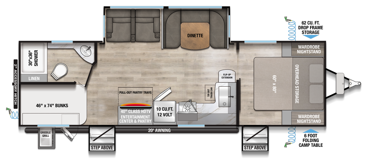 View 2026 Alliance RV Delta 281BH complete specs and manufacturer brochures