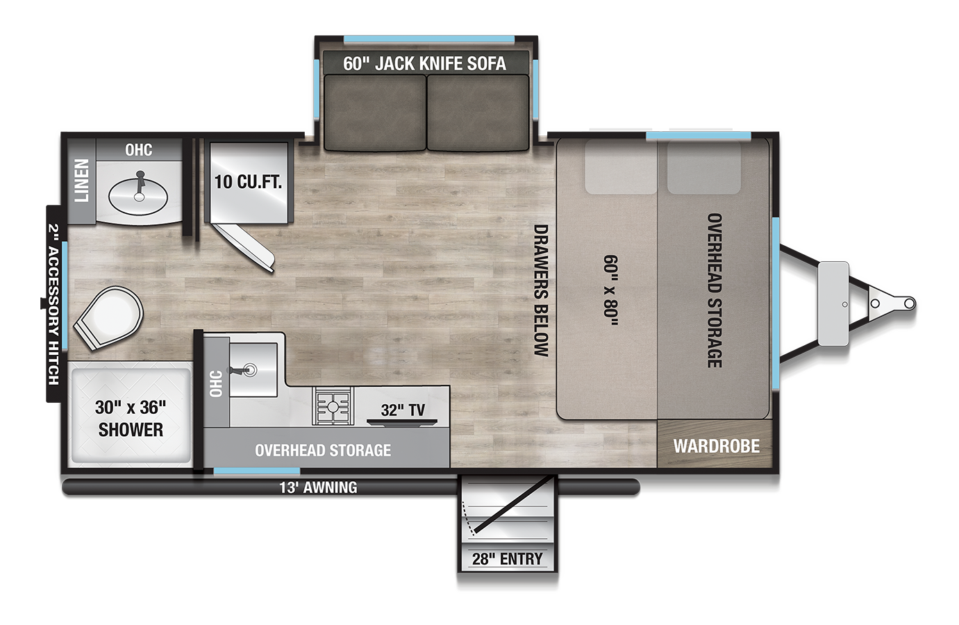 View 2026 Alliance RV Delta ML166 complete specs and manufacturer brochures