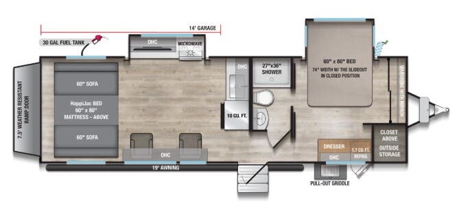 View 2026 Alliance RV Valor 27T14 complete specs and manufacturer brochures