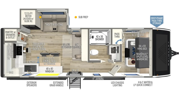 View 2026 Brinkley RV Model I 275 complete specs and manufacturer brochures
