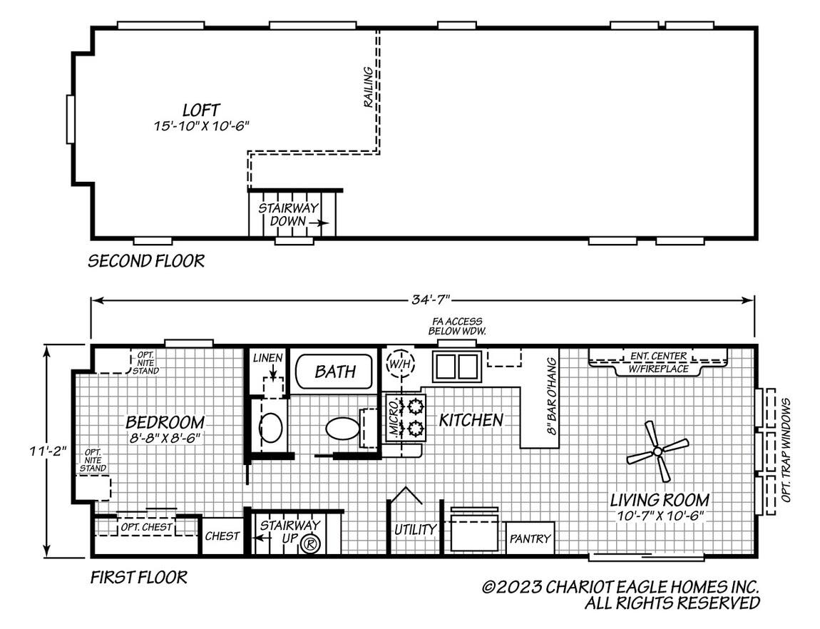 View 2026 Chariot Eagle Eagle Series 11361Q complete specs and manufacturer brochures