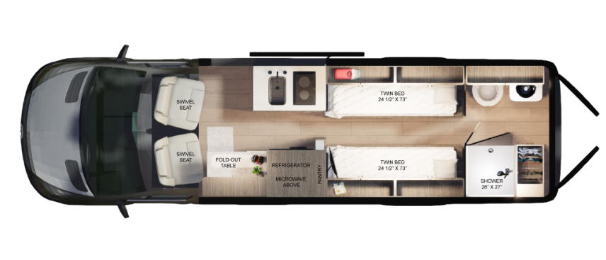 View 2026 Coach House Arriva V-24 TB complete specs and manufacturer brochures