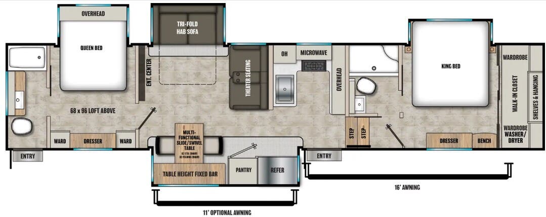 View 2026 Coachmen Brookstone 395DBL complete specs and manufacturer brochures