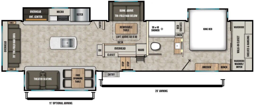 View 2026 Coachmen Brookstone 398MBL complete specs and manufacturer brochures