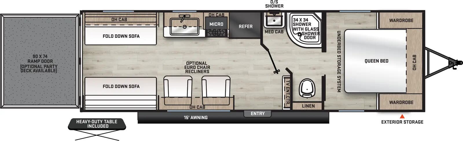 View 2026 Coachmen Catalina Trail Blazer 26TH complete specs and manufacturer brochures