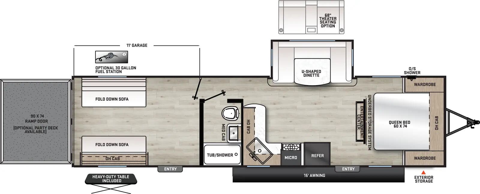 View 2026 Coachmen Catalina Trail Blazer 29THS complete specs and manufacturer brochures