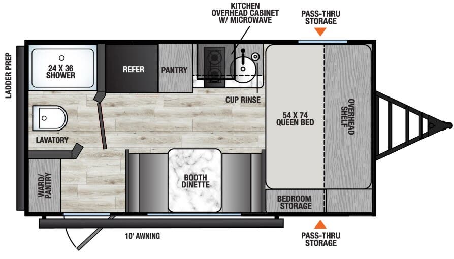 View 2026 Coachmen Clipper 16FB complete specs and manufacturer brochures