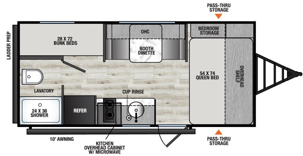 View 2026 Coachmen Clipper 17BH complete specs and manufacturer brochures