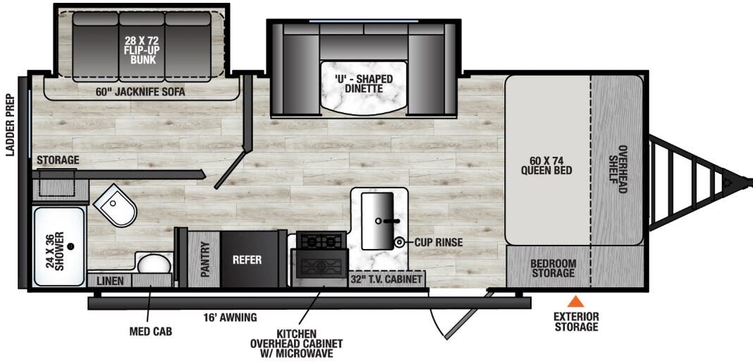 View 2026 Coachmen Clipper 22BHSR complete specs and manufacturer brochures