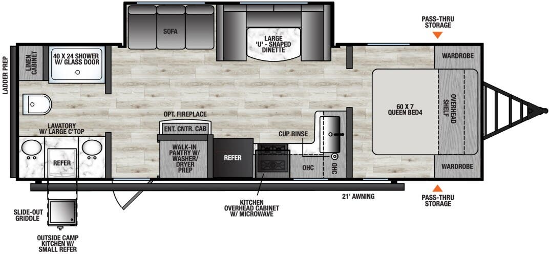 View 2026 Coachmen Clipper 25RB complete specs and manufacturer brochures