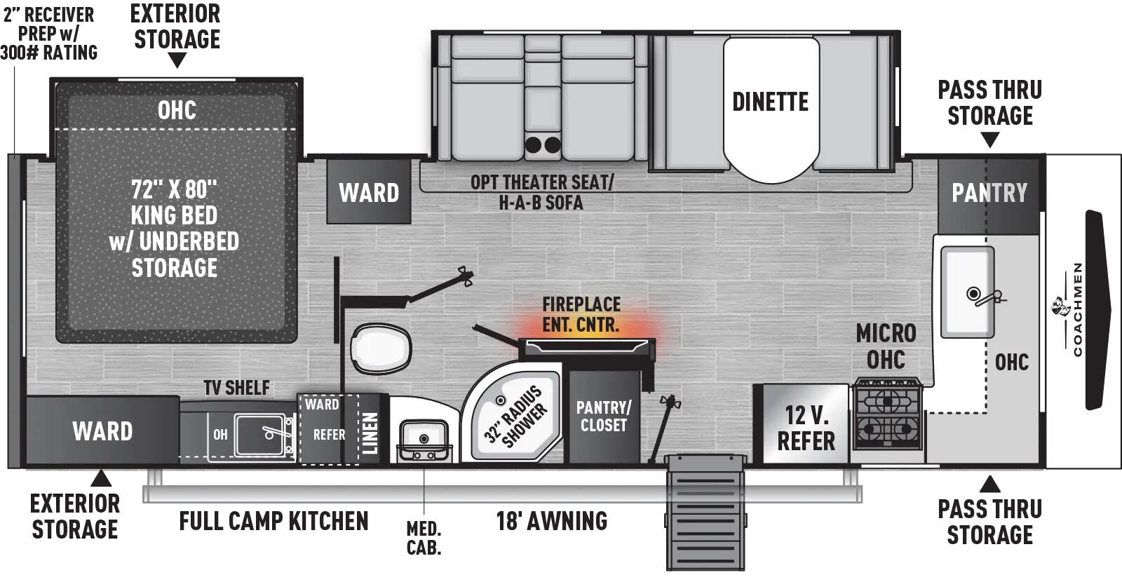 View 2026 Coachmen Freedom Express Ultra Lite 259FKDS complete specs and manufacturer brochures