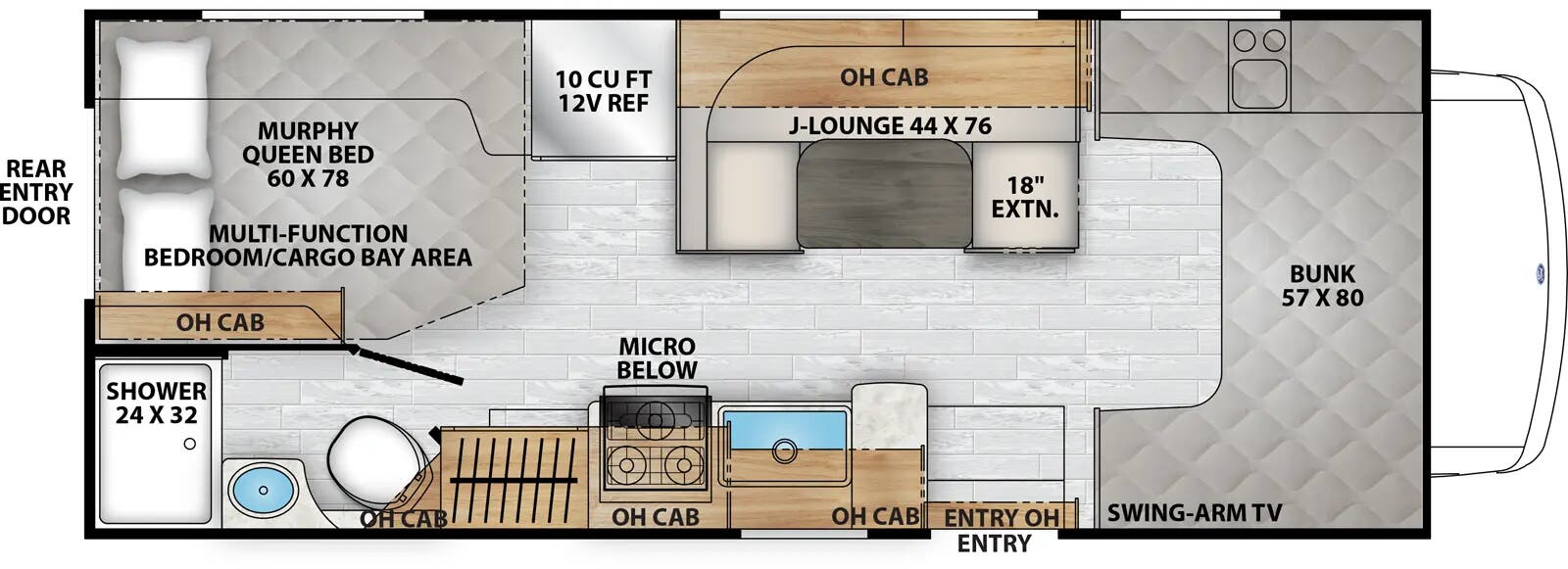 View 2026 Coachmen Freelander 22XG (Chevy 3500) complete specs and manufacturer brochures